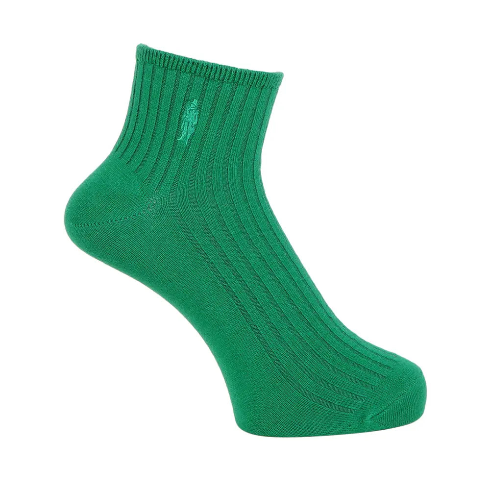MACKINTOSH LONDON マッキントッシュ ロンドン ソックス ワンポイント刺繍 ショート - カジュアルソックス Green / 25-27 RENOWNINX ONLINE SHOP