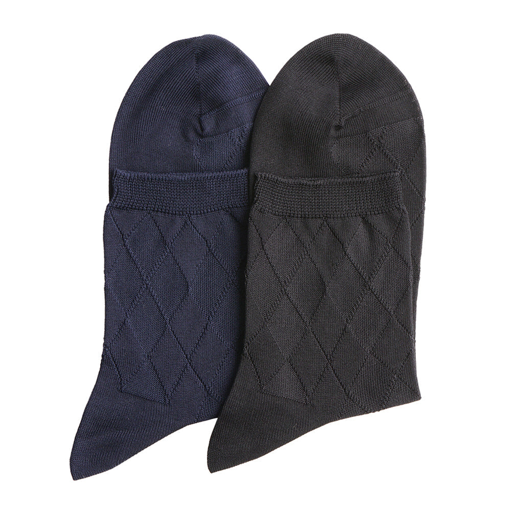 MACKINTOSH LONDON マッキントッシュ ロンドン ソックス アーガイルリンクスハーフ丈 - ビジネスソックス  RENOWNINX ONLINE SHOP