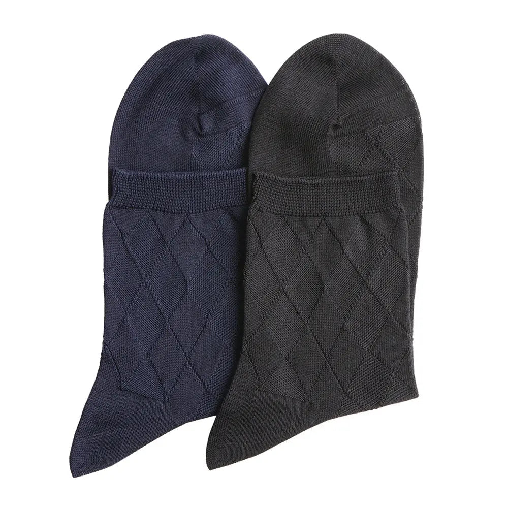 MACKINTOSH LONDON マッキントッシュ ロンドン ソックス アーガイルリンクスハーフ丈 - ビジネスソックス RENOWNINX ONLINE SHOP