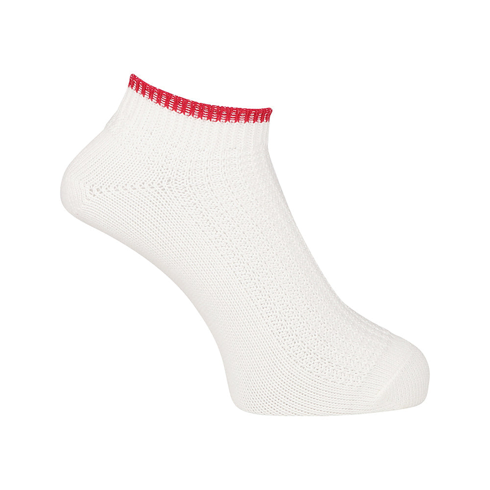 MACKINTOSH LONDON マッキントッシュ ロンドン ソックス ワッフルSN - カジュアルソックス White / 25-27 RENOWNINX ONLINE SHOP