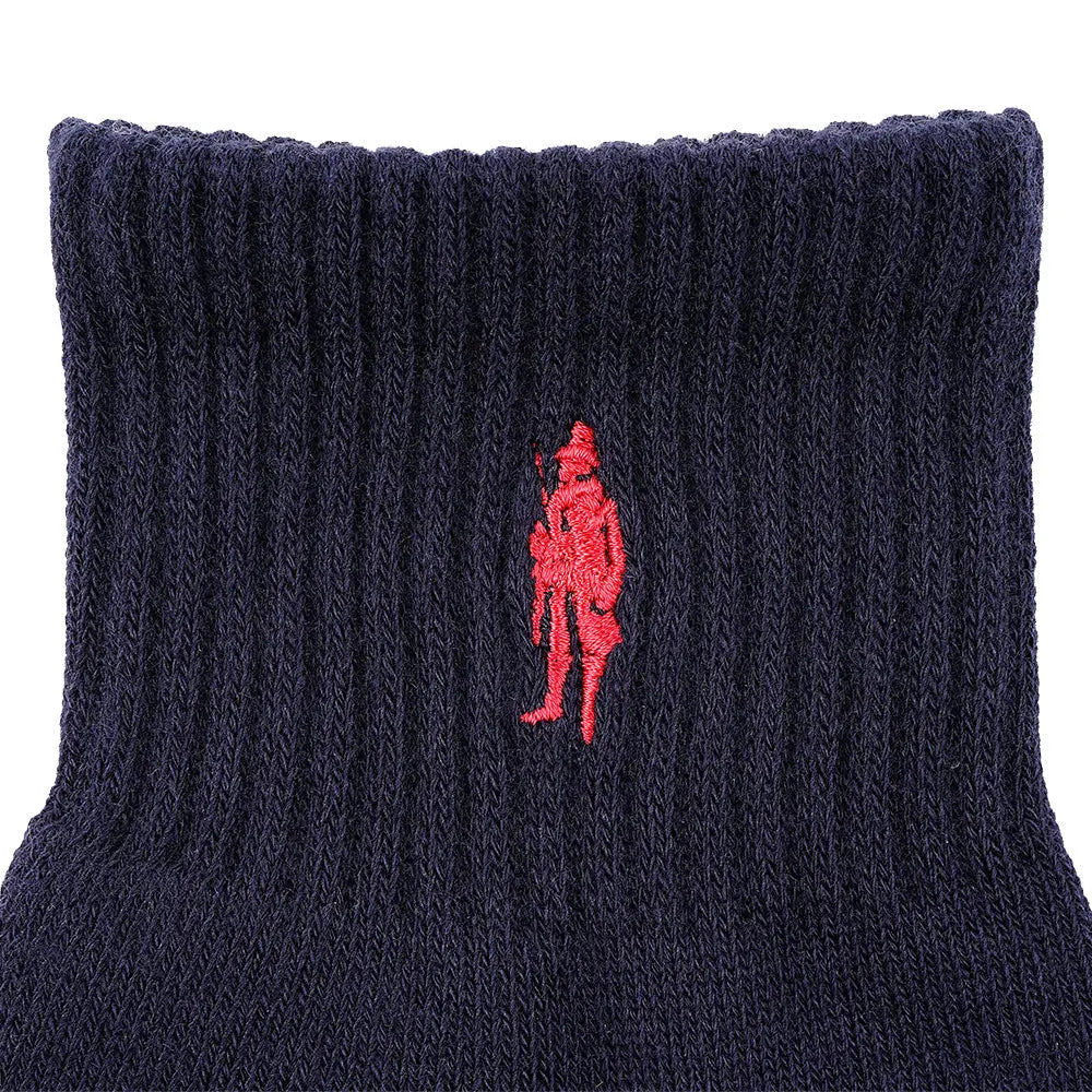 MACKINTOSH LONDON マッキントッシュ ロンドン ソックス ワンポイント刺繍パイルショート - カジュアルソックス RENOWNINX ONLINE SHOP