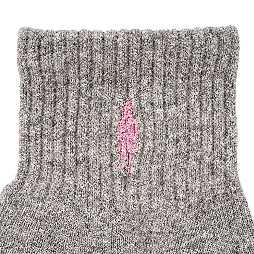 MACKINTOSH LONDON マッキントッシュ ロンドン ソックス ワンポイント刺繍パイルショート - カジュアルソックス RENOWNINX ONLINE SHOP