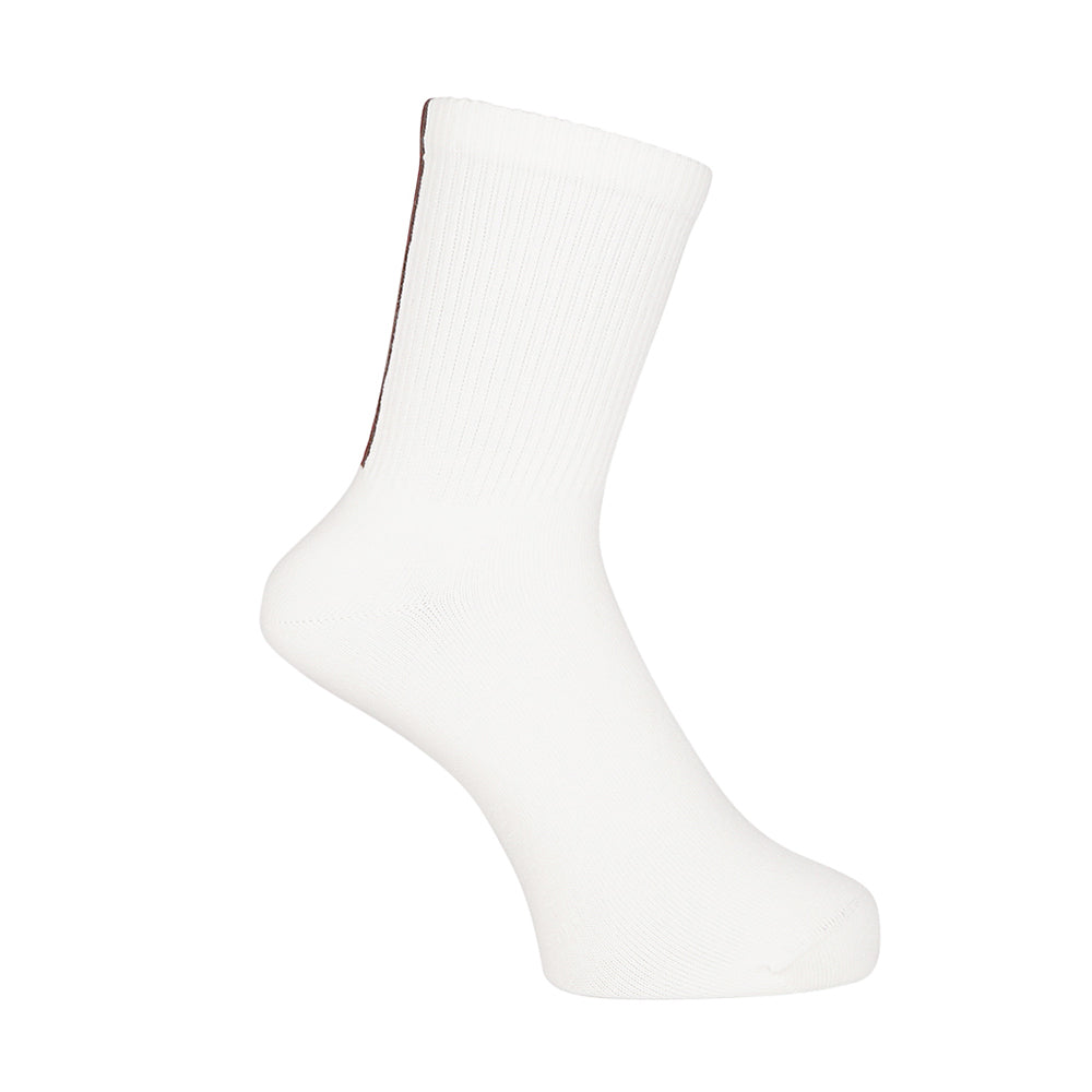 MACKINTOSH LONDON マッキントッシュ ロンドン ソックス バックラインリブ - カジュアルソックス White / 25-27 RENOWNINX ONLINE SHOP