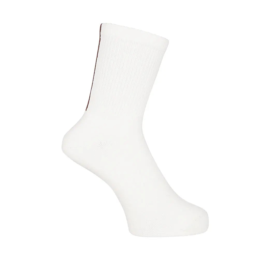 MACKINTOSH LONDON マッキントッシュ ロンドン ソックス バックラインリブ - カジュアルソックス White / 25-27 RENOWNINX ONLINE SHOP