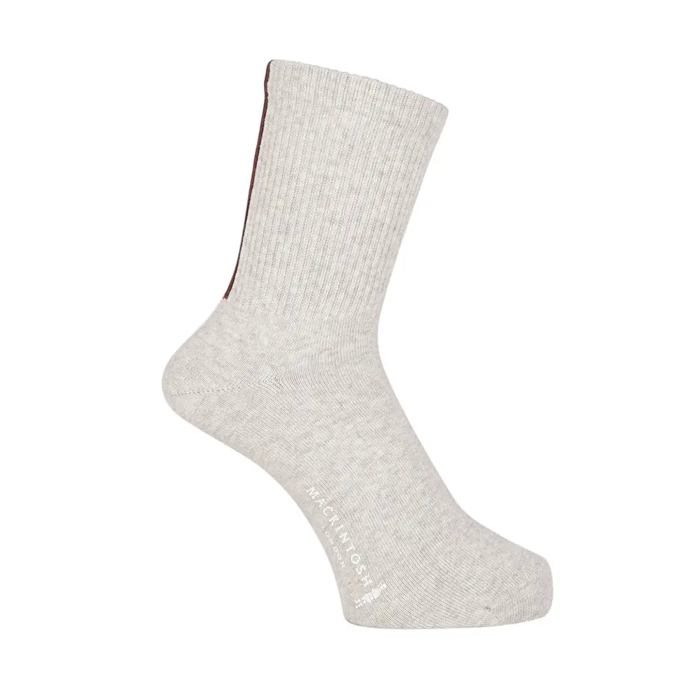 MACKINTOSH LONDON マッキントッシュ ロンドン ソックス バックラインリブ - カジュアルソックス Light Gray / 25-27 RENOWNINX ONLINE SHOP