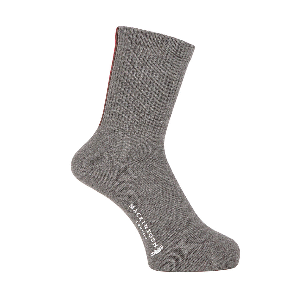 MACKINTOSH LONDON マッキントッシュ ロンドン ソックス バックラインリブ - カジュアルソックス Charcoal Gray / 25-27 RENOWNINX ONLINE SHOP