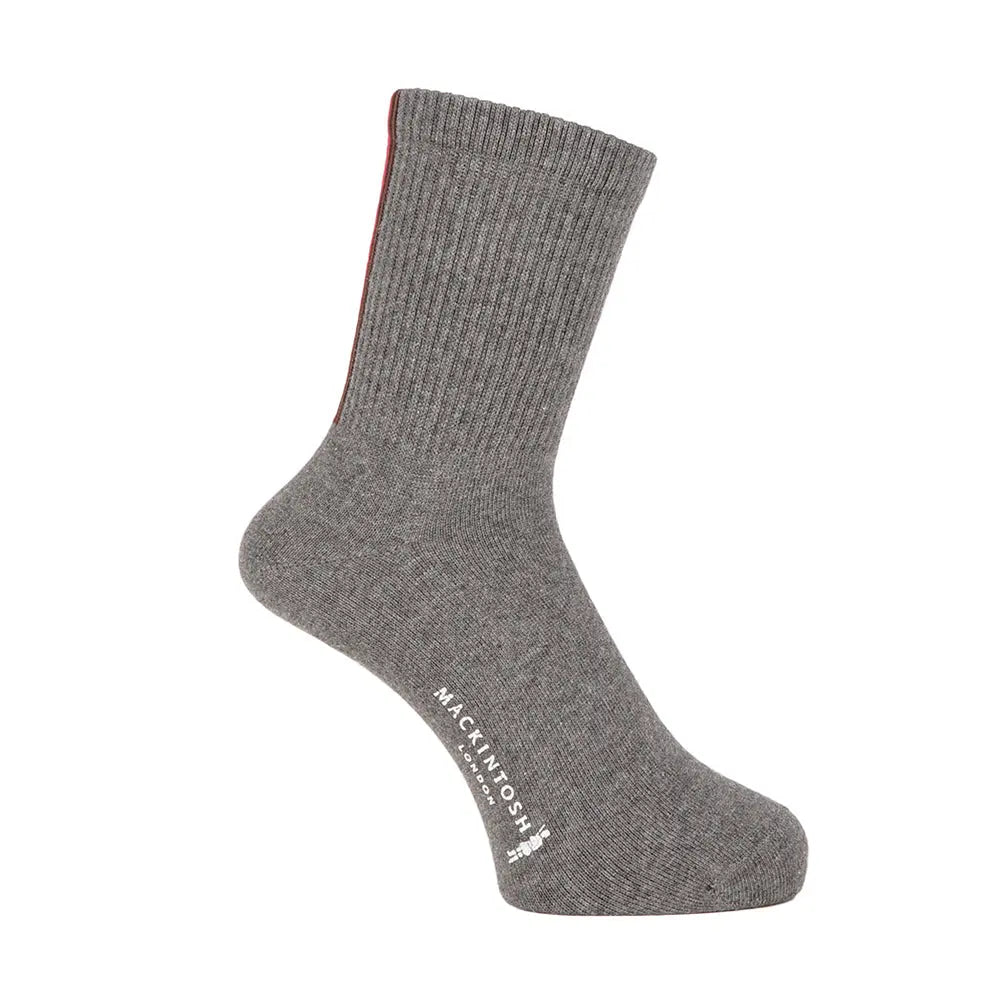 MACKINTOSH LONDON マッキントッシュ ロンドン ソックス バックラインリブ - カジュアルソックス Charcoal Gray / 25-27 RENOWNINX ONLINE SHOP