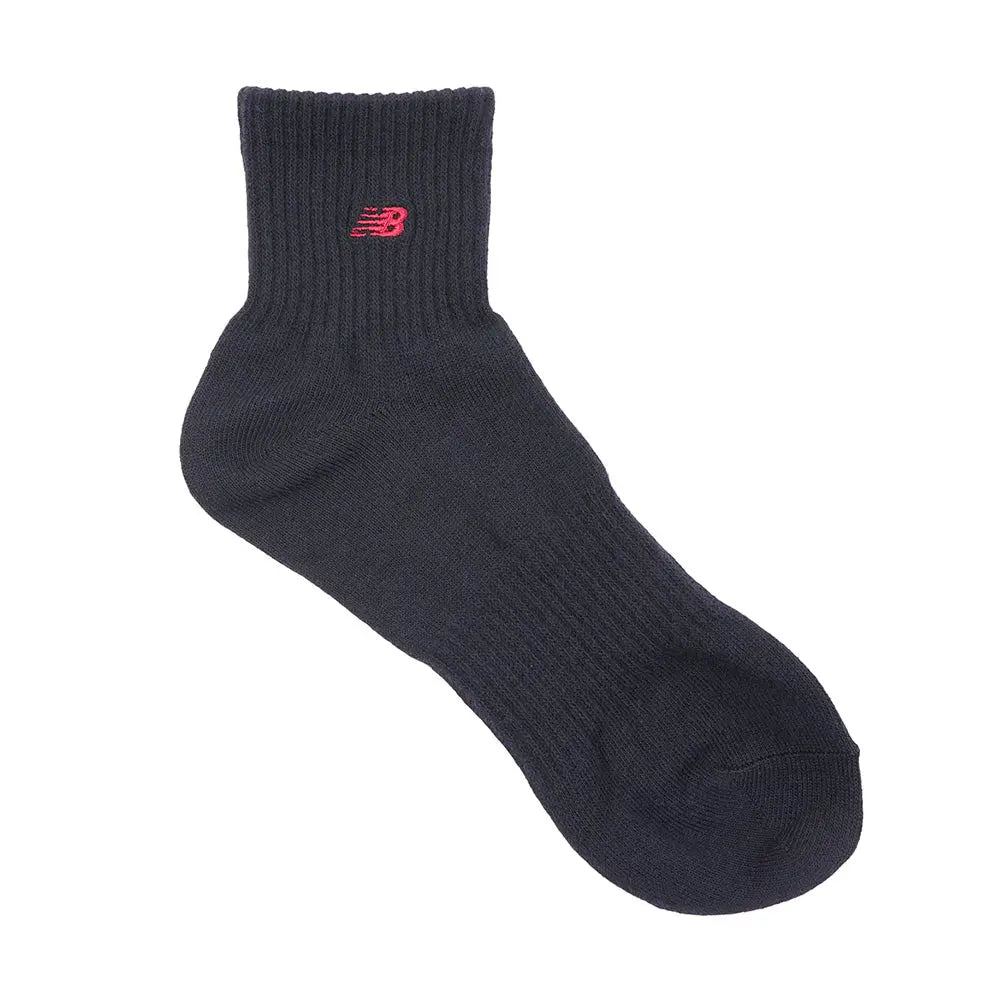NEW BALANCE ニューバランス ソックス 無地刺繍ショート - カジュアルソックス Navy / 25-27 RENOWNINX ONLINE SHOP