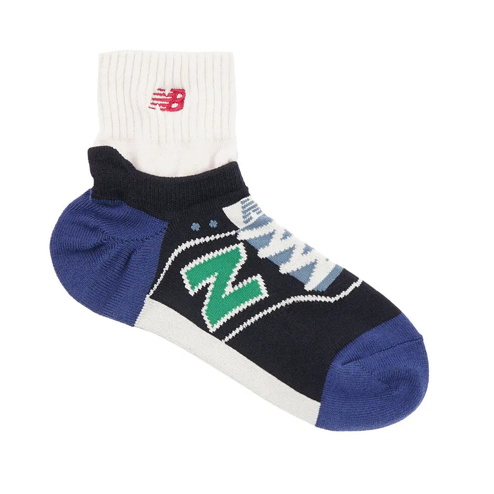NEW BALANCE ニューバランス ソックス リブ付きショート - カジュアルソックス Navy / 25-27 RENOWNINX ONLINE SHOP