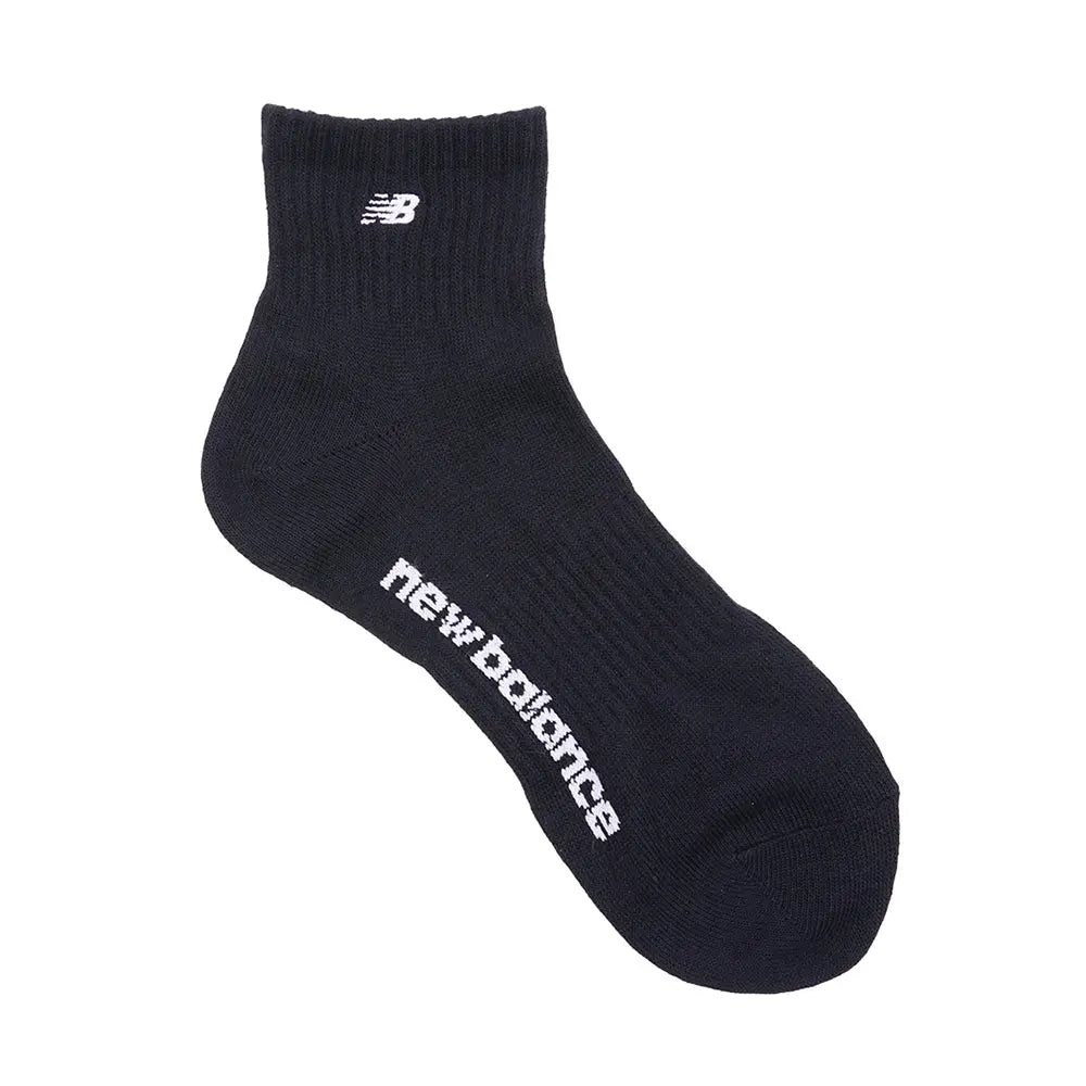 NEW BALANCE ニューバランス ソックス ロゴ刺繍ショート - カジュアルソックス Navy / 25-27 RENOWNINX ONLINE SHOP