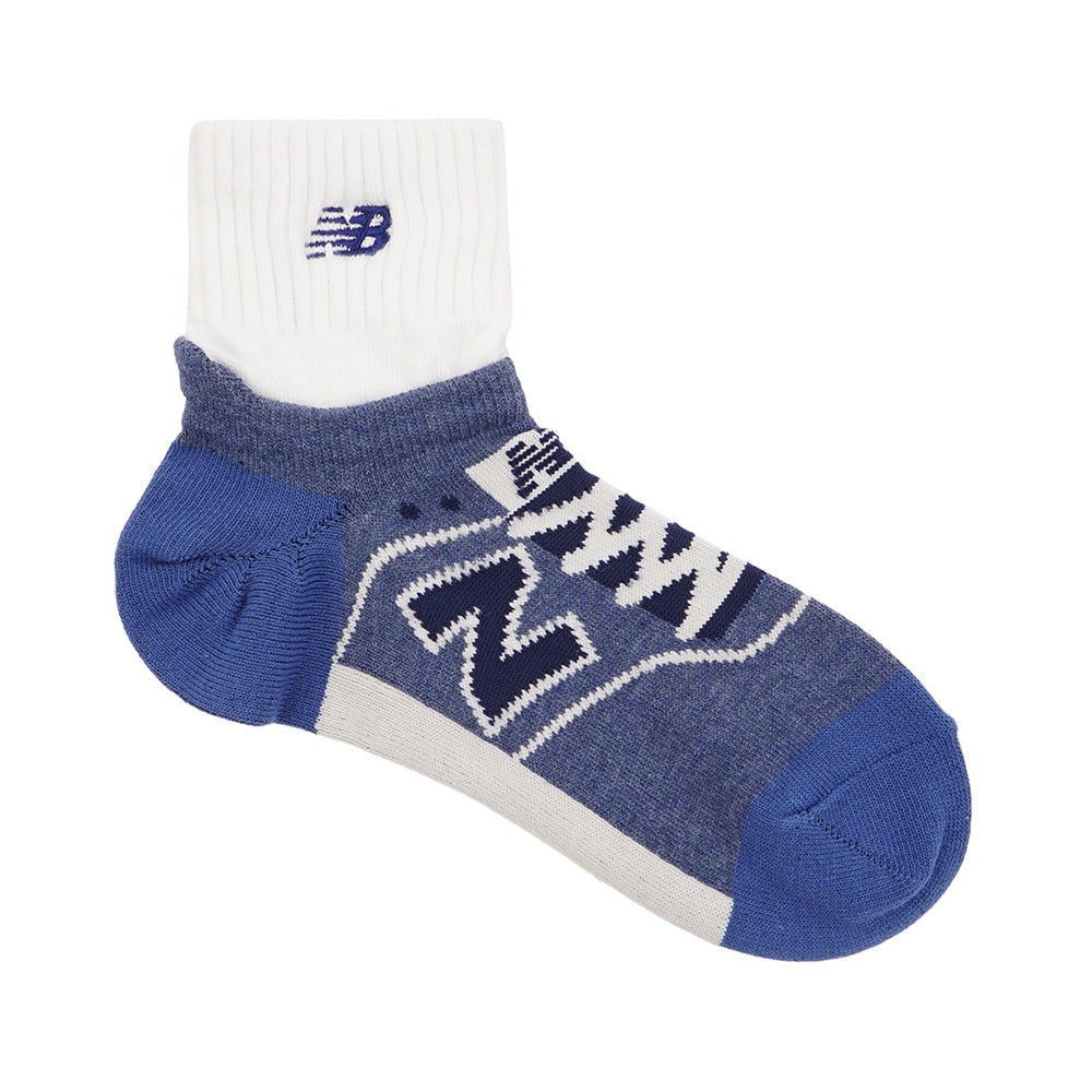 NEW BALANCE ニューバランス ソックス リブ付きショート - カジュアルソックス Blue / 25-27 RENOWNINX ONLINE SHOP