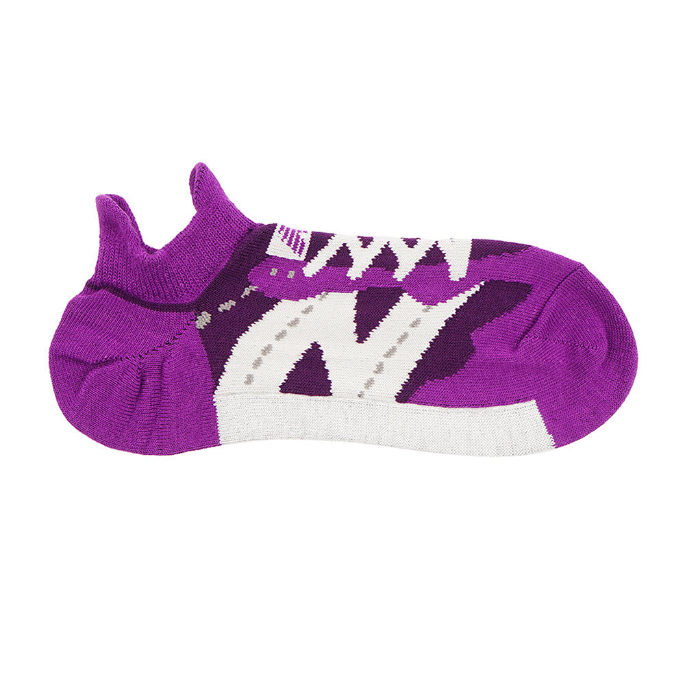 NEW BALANCE ニューバランス ソックス 327モデルスニーカー - カジュアルソックス Dark Purple / 25-27 RENOWNINX ONLINE SHOP