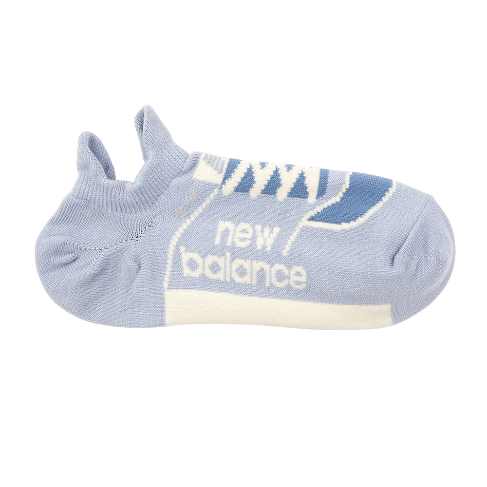 NEW BALANCE ニューバランス ソックス スニーカーデザイン - カジュアルソックス Blue / 25-27 RENOWNINX ONLINE SHOP