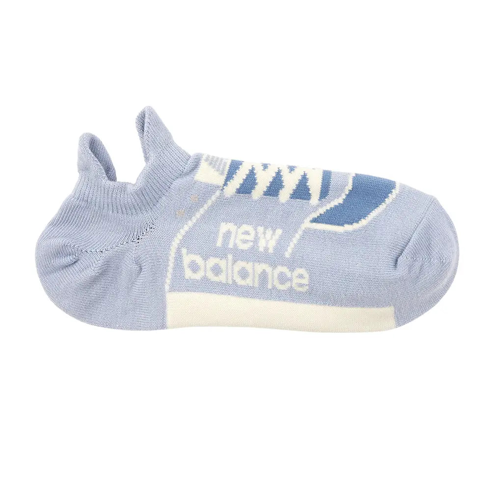 NEW BALANCE ニューバランス ソックス スニーカーデザイン - カジュアルソックス Blue / 25-27 RENOWNINX ONLINE SHOP