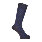 Aquascutum アクアスキュータム ニューライン ソックス タフストレッチクロスブロック - ビジネスソックス Charcoal Gray / 25-27 RENOWNINX ONLINE SHOP