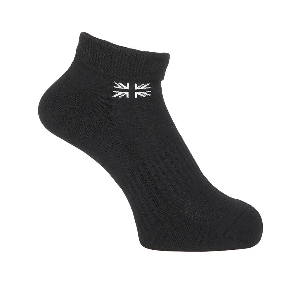 Aquascutum アクアスキュータム ニューライン ソックス ソフトくちゴム スポーツショート - カジュアルソックス Black / 25-27 RENOWNINX ONLINE SHOP