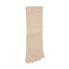 Aquascutum アクアスキュータム ニューライン ソックス 5本指 ソフト口ゴム - カジュアルソックス Beige / 27-29 RENOWNINX ONLINE SHOP