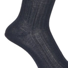 Aquascutum アクアスキュータム ソックス 綿100リブリンクス - ビジネスソックス  RENOWNINX ONLINE SHOP