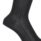 Aquascutum アクアスキュータム ソックス 綿100リブリンクス - ビジネスソックス  RENOWNINX ONLINE SHOP