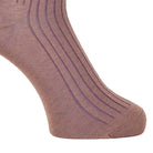 Aquascutum アクアスキュータム ソックス シャドーリブ - ビジネスソックス  RENOWNINX ONLINE SHOP