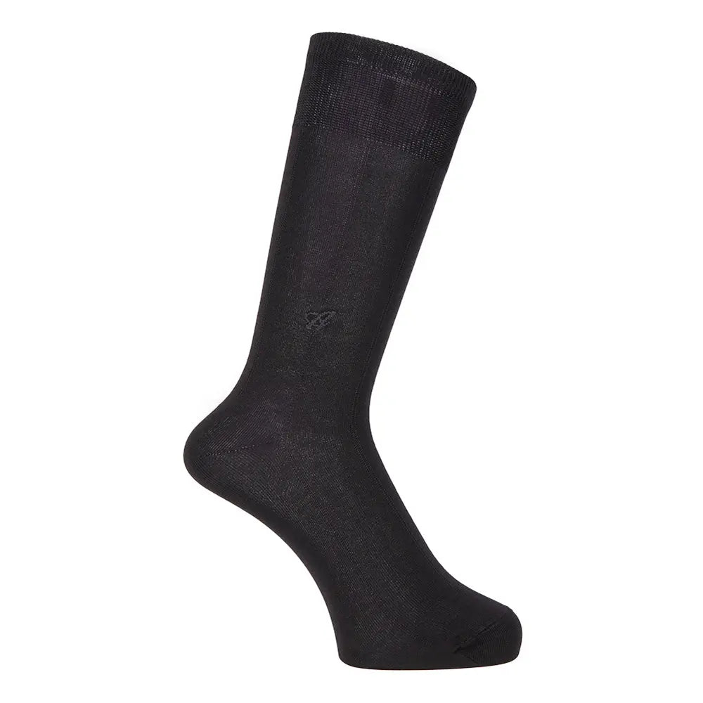 Aquascutum アクアスキュータム ソックス フロートライン - ビジネスソックス Black / 25-26 RENOWNINX ONLINE SHOP