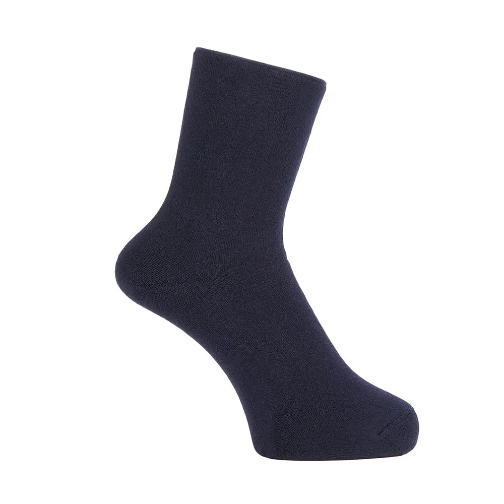 Aquascutum アクアスキュータム ソックス パイルテーパード - カジュアルソックス Navy / 24-26 RENOWNINX ONLINE SHOP