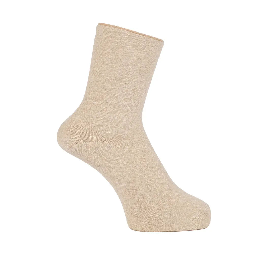 Aquascutum アクアスキュータム ソックス パイルテーパード - カジュアルソックス Beige / 24-26 RENOWNINX ONLINE SHOP