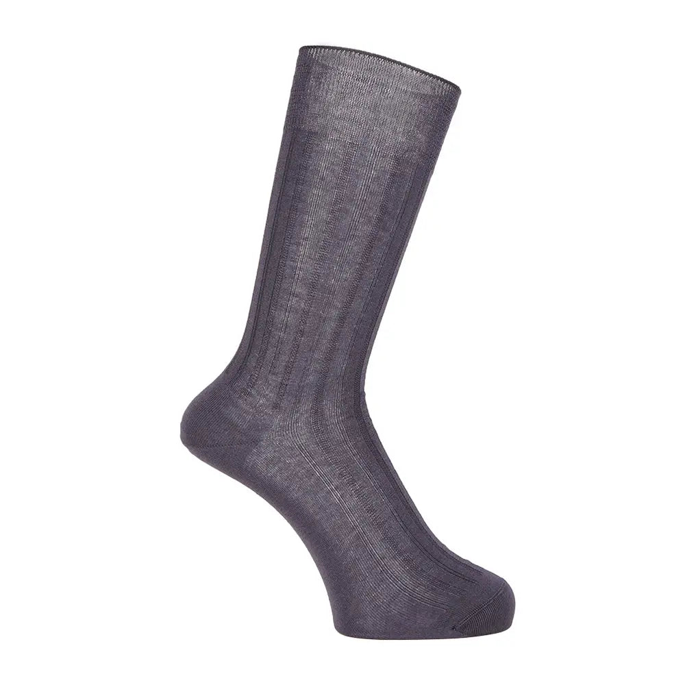 Aquascutum アクアスキュータム ソックス ゴムなし綿100%リンクス - ビジネスソックス Charcoal Gray / 25-26 RENOWNINX ONLINE SHOP