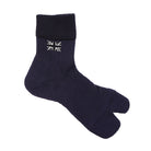 Aquascutum アクアスキュータム ニューライン ソックス ソフトくちゴム スポーツ二股 - カジュアルソックス Navy / 25-27 RENOWNINX ONLINE SHOP