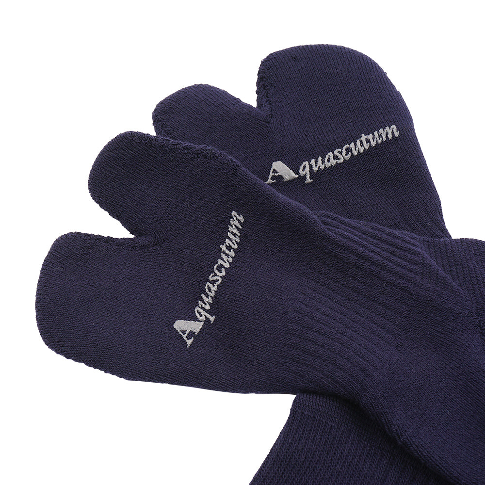 Aquascutum アクアスキュータム ニューライン ソックス ソフトくちゴム スポーツ二股 - カジュアルソックス  RENOWNINX ONLINE SHOP