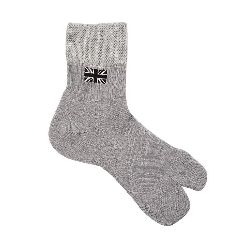 Aquascutum アクアスキュータム ニューライン ソックス ソフトくちゴム スポーツ二股 - カジュアルソックス Light Gray / 25-27 RENOWNINX ONLINE SHOP