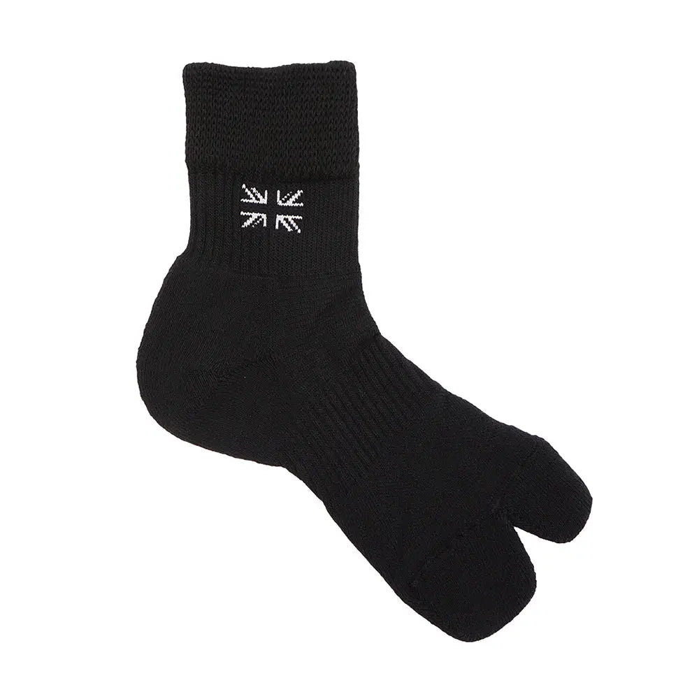 Aquascutum アクアスキュータム ニューライン ソックス ソフトくちゴム スポーツ二股 - カジュアルソックス Black / 25-27 RENOWNINX ONLINE SHOP