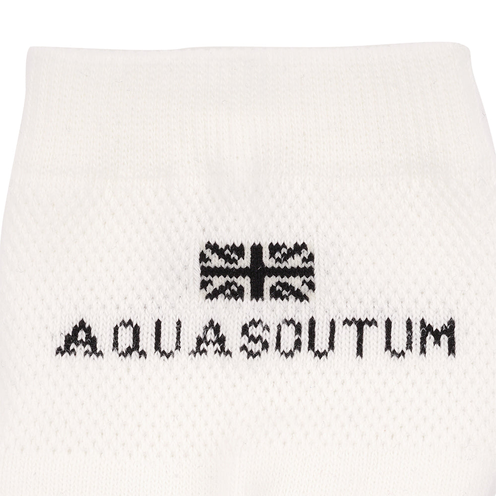 Aquascutum アクアスキュータム ニューライン ソックス ショートメッシュロゴ - カジュアルソックス  RENOWNINX ONLINE SHOP