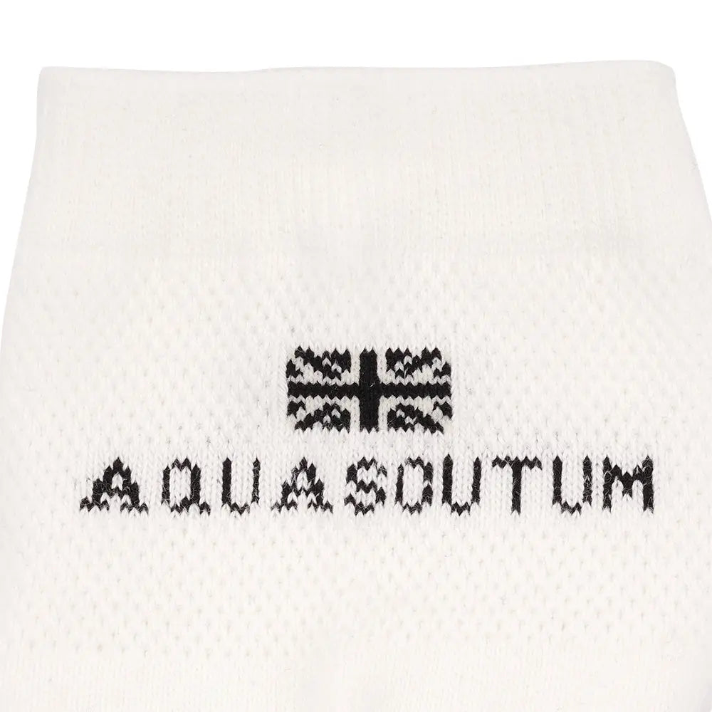 Aquascutum アクアスキュータム ニューライン ソックス ショートメッシュロゴ - カジュアルソックス RENOWNINX ONLINE SHOP