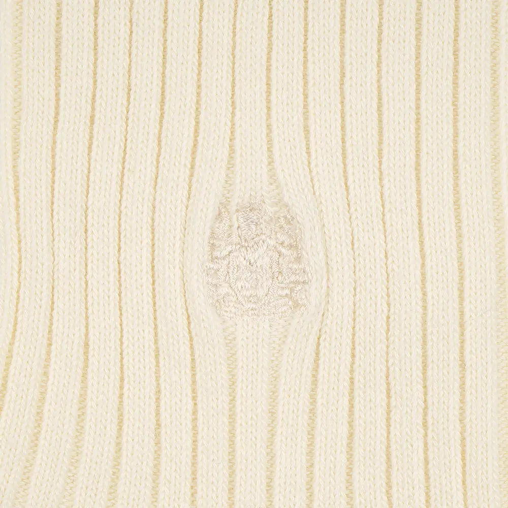 Aquascutum アクアスキュータム ソックス ワンポイント刺繍HS - ハイソックス RENOWNINX ONLINE SHOP