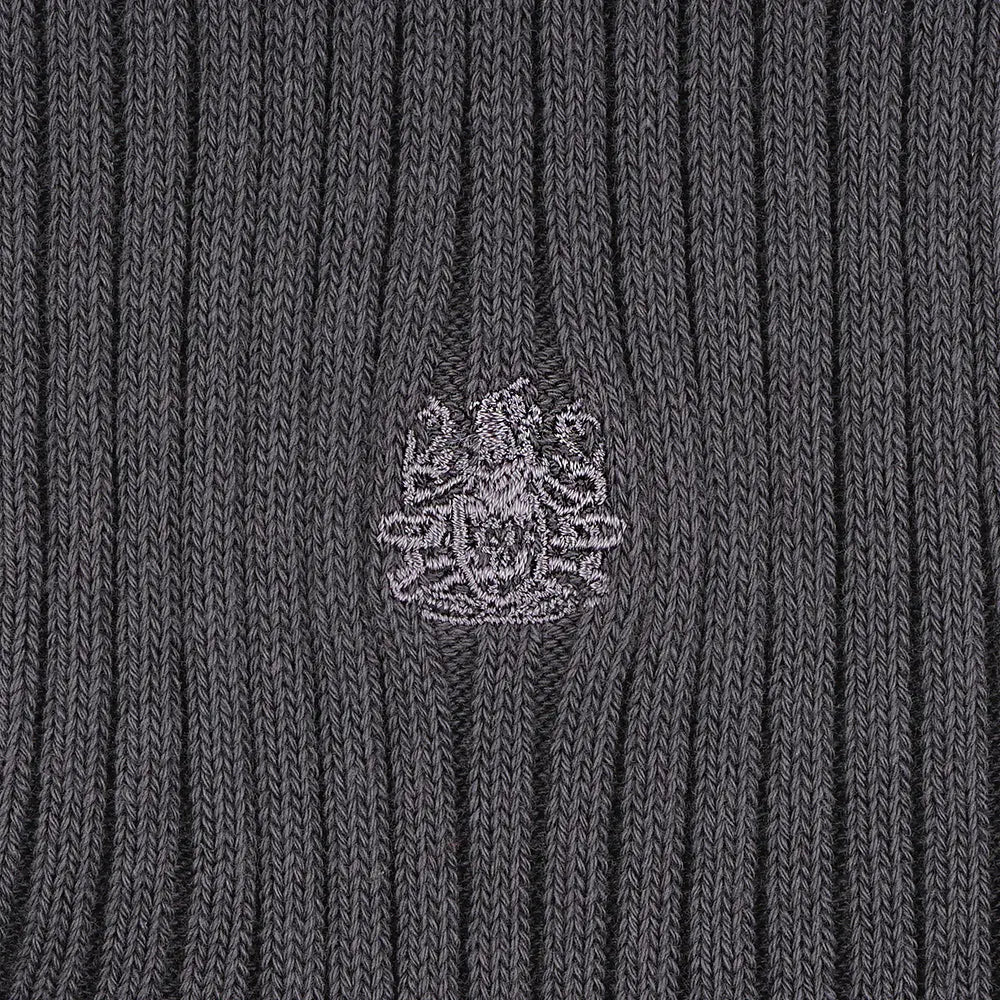 Aquascutum アクアスキュータム ソックス ワンポイント刺繍HS - ハイソックス RENOWNINX ONLINE SHOP