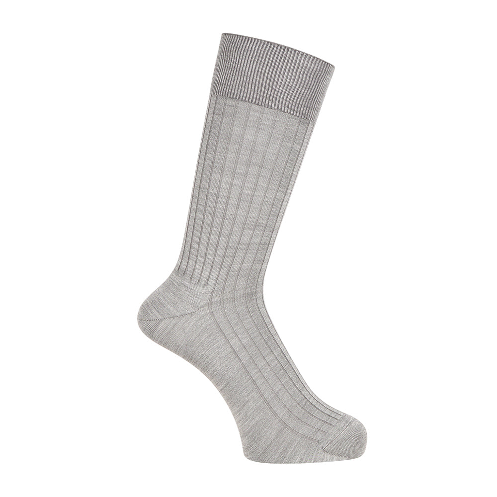 INXファクトリープロジェクト ソックス シルクリブ - ビジネスソックス Gray / 25-27 RENOWNINX ONLINE SHOP