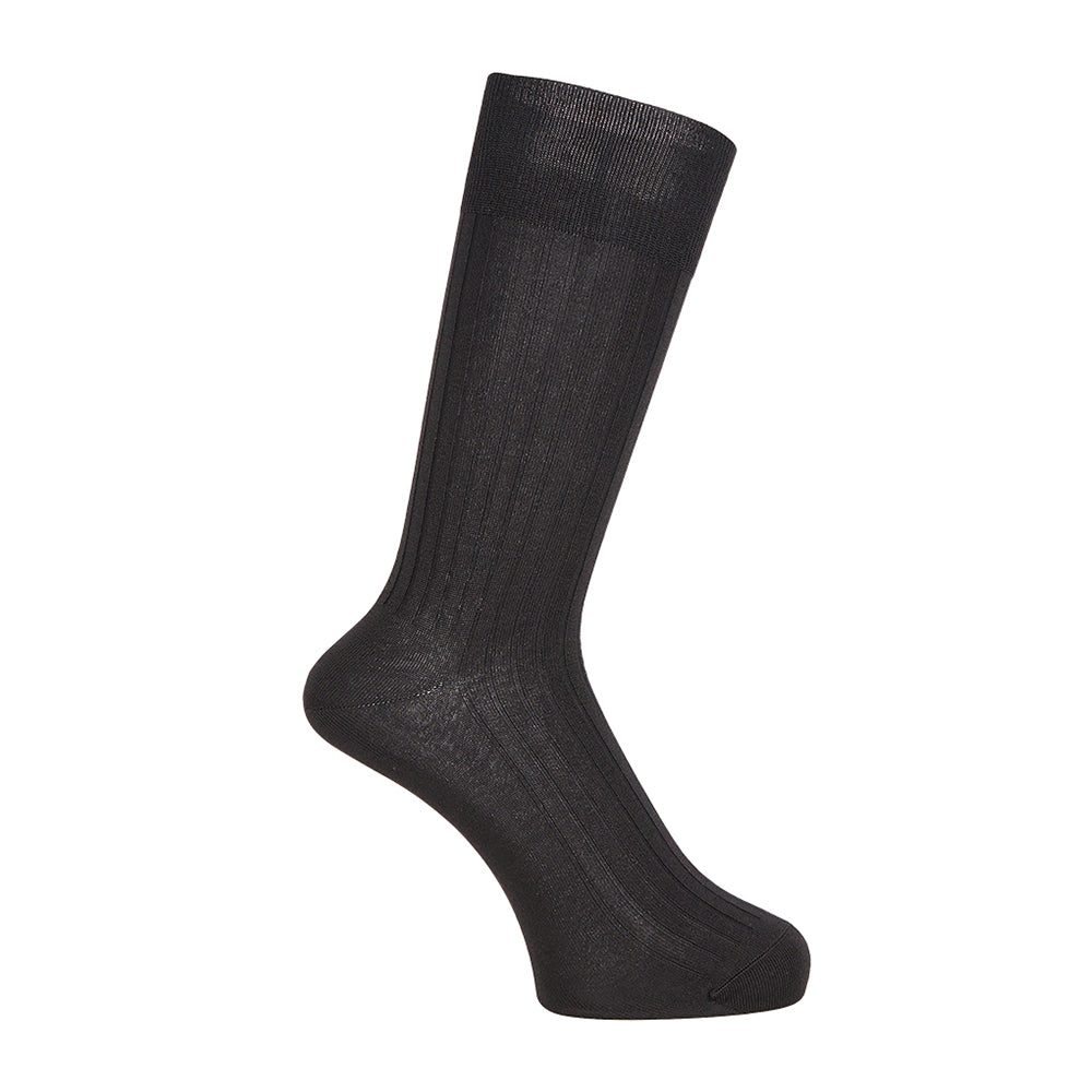 INXファクトリープロジェクト ソックス シルクリブ - ビジネスソックス Black / 25-27 RENOWNINX ONLINE SHOP