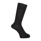 INXファクトリープロジェクト ソックス オーガニック超長綿ハイゲージリブ - ビジネスソックス Black / 25-27 RENOWNINX ONLINE SHOP