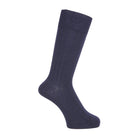 INXファクトリープロジェクト ソックス オーガニック超長綿ミドルゲージリブ - カジュアルソックス Navy / 25-27 RENOWNINX ONLINE SHOP
