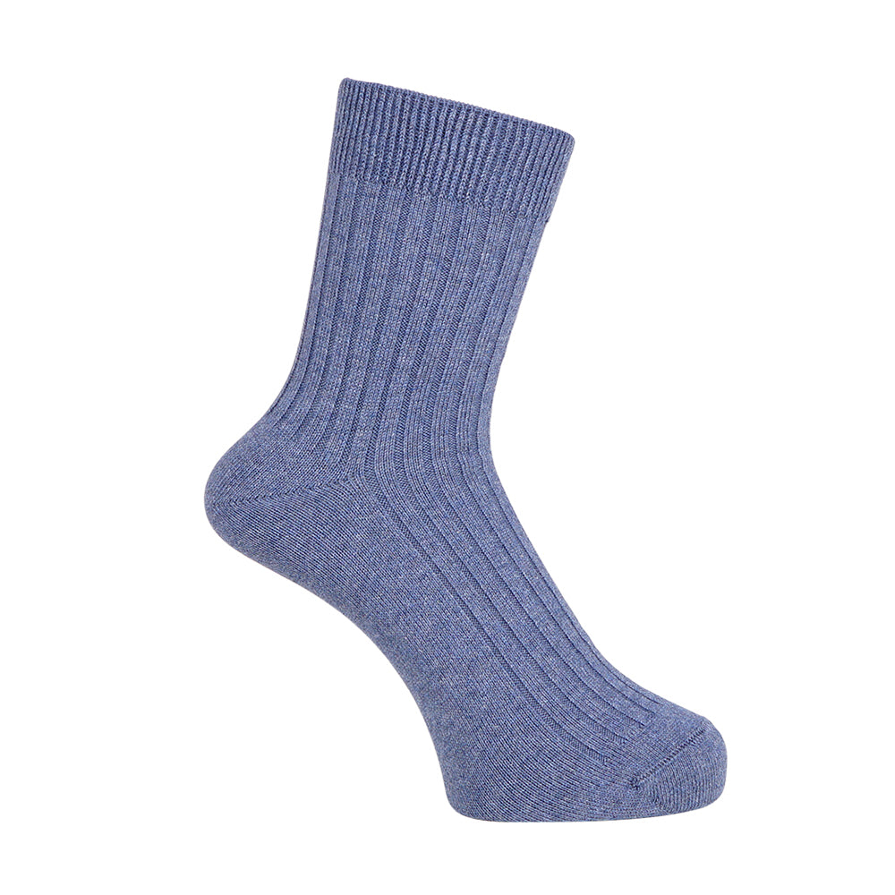 INXファクトリープロジェクト ソックス オーガニックコットンミドルゲージリブ - カジュアルソックス Blue / 25-27 RENOWNINX ONLINE SHOP