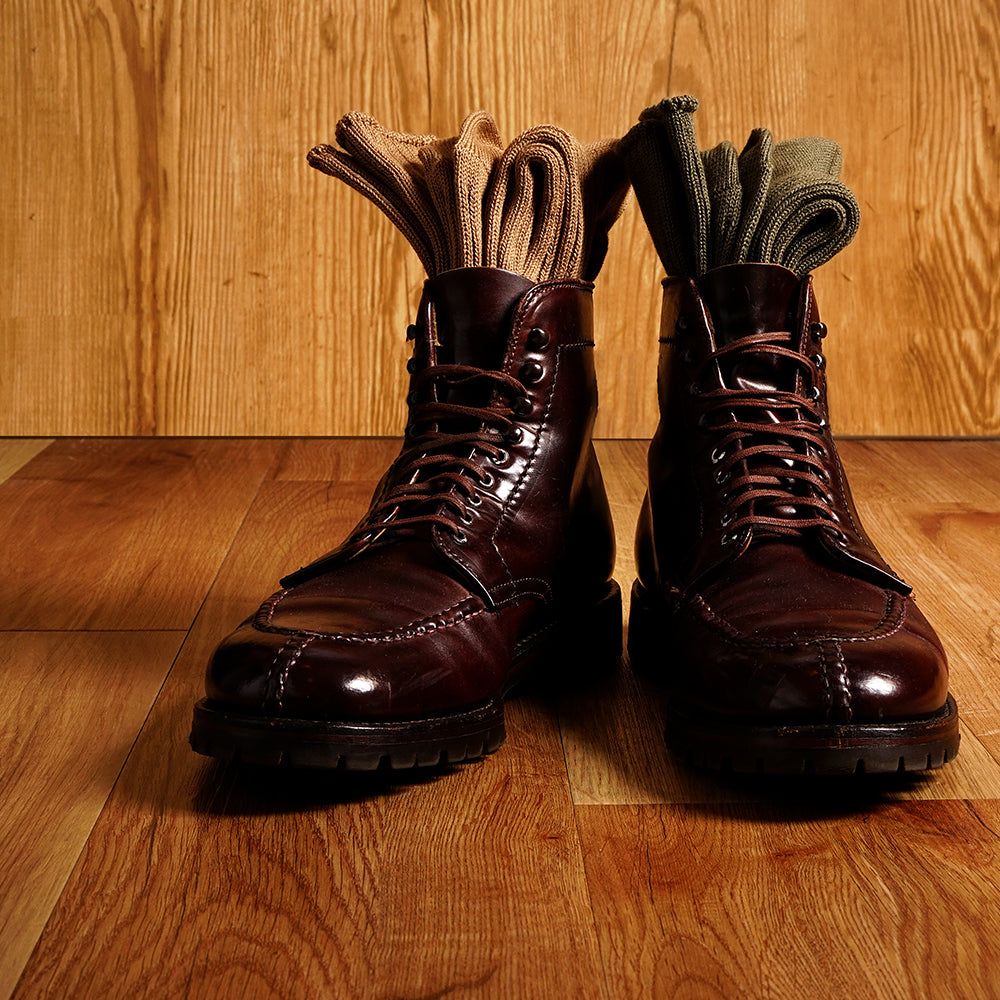 INXファクトリープロジェクト ソックス オーガニックコットンローゲージリブ - カジュアルソックス RENOWNINX ONLINE SHOP