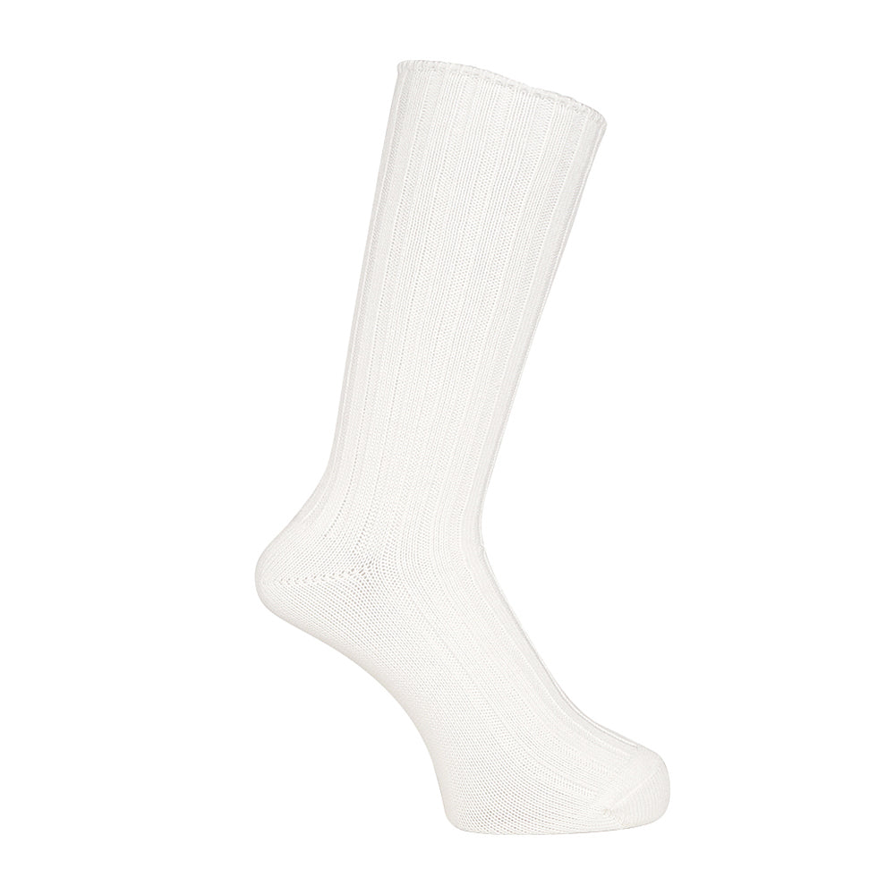 INXファクトリープロジェクト ソックス オーガニックコットンローゲージリブ - カジュアルソックス Off White / 25-27 RENOWNINX ONLINE SHOP