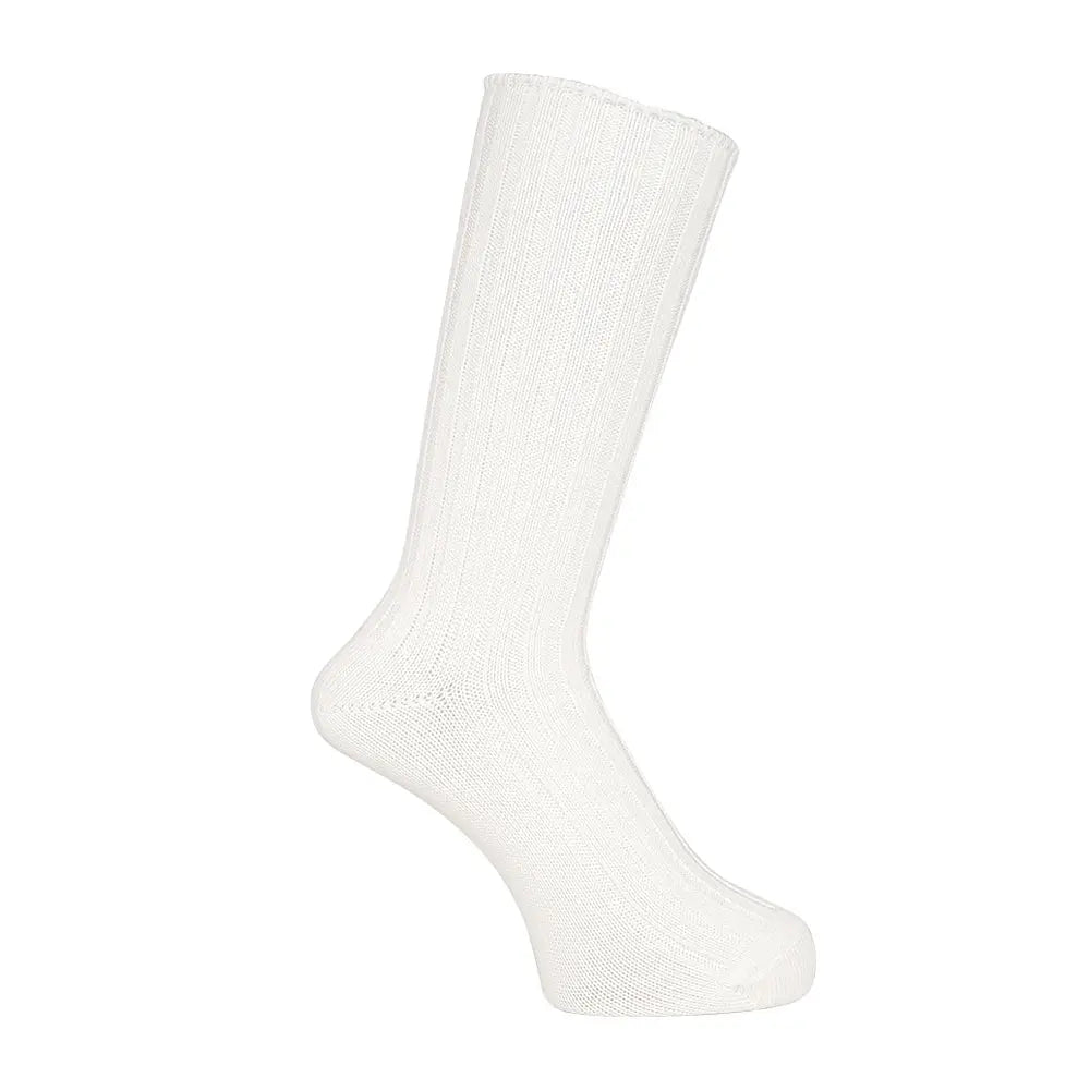 INXファクトリープロジェクト ソックス オーガニックコットンローゲージリブ - カジュアルソックス Off White / 25-27 RENOWNINX ONLINE SHOP