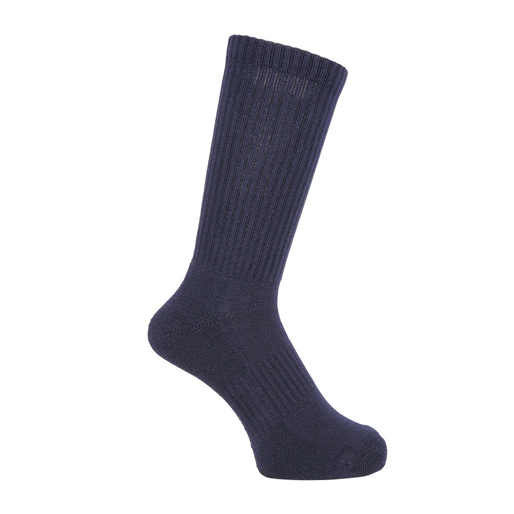 INXファクトリープロジェクト ソックス オーガニックコットンリブパイル - カジュアルソックス Navy / 25-27 RENOWNINX ONLINE SHOP