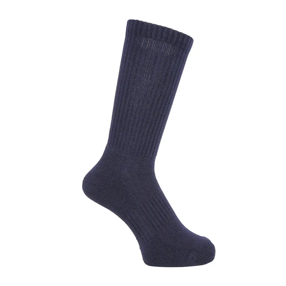 INXファクトリープロジェクト ソックス オーガニックコットンリブパイル - カジュアルソックス Navy / 25-27 RENOWNINX ONLINE SHOP