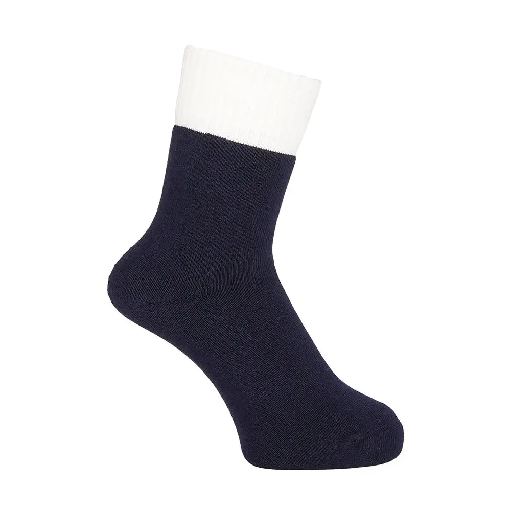 INXファクトリープロジェクト ソックス オーガニックコットンパイル - カジュアルソックス Navy / 25-27 RENOWNINX ONLINE SHOP