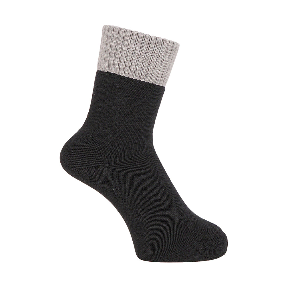 INXファクトリープロジェクト ソックス オーガニックコットンパイル - カジュアルソックス Black / 25-27 RENOWNINX ONLINE SHOP