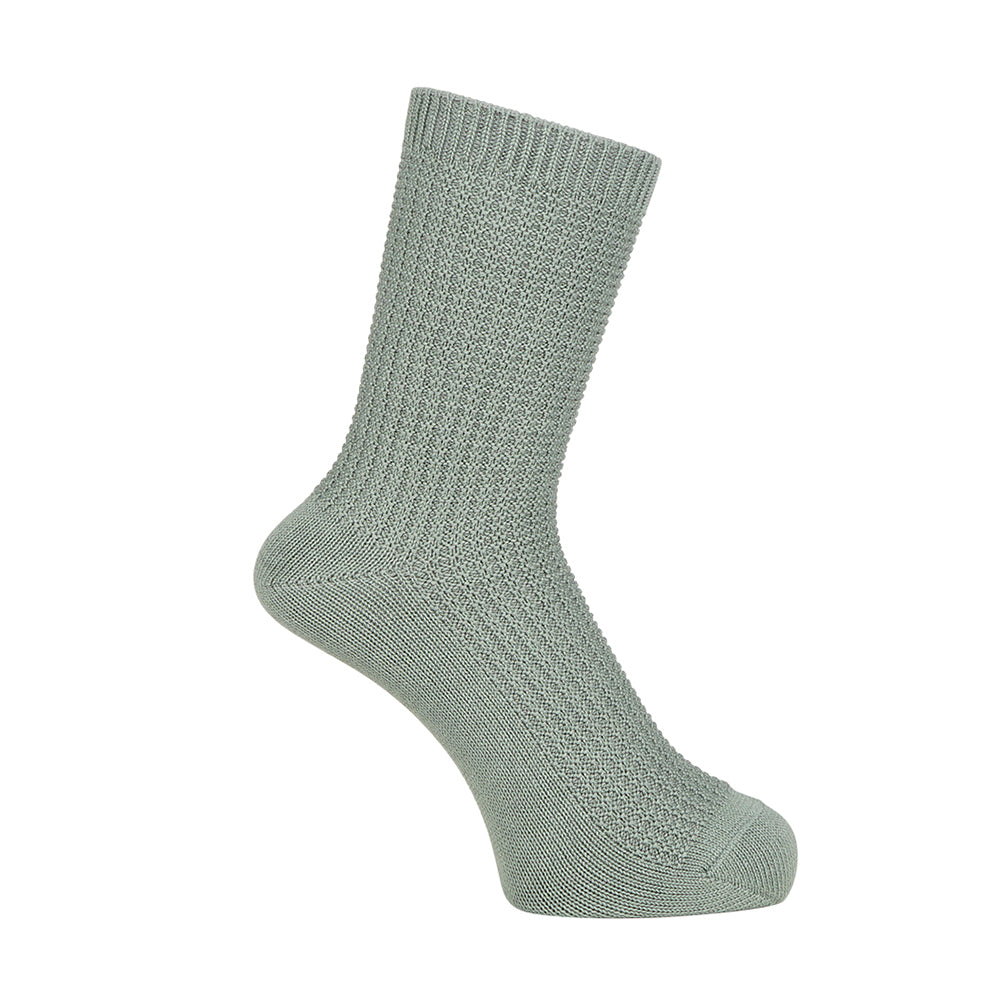 INXファクトリープロジェクト ソックス オーガニックコットンワッフル - カジュアルソックス Dark Green / 25-27 RENOWNINX ONLINE SHOP