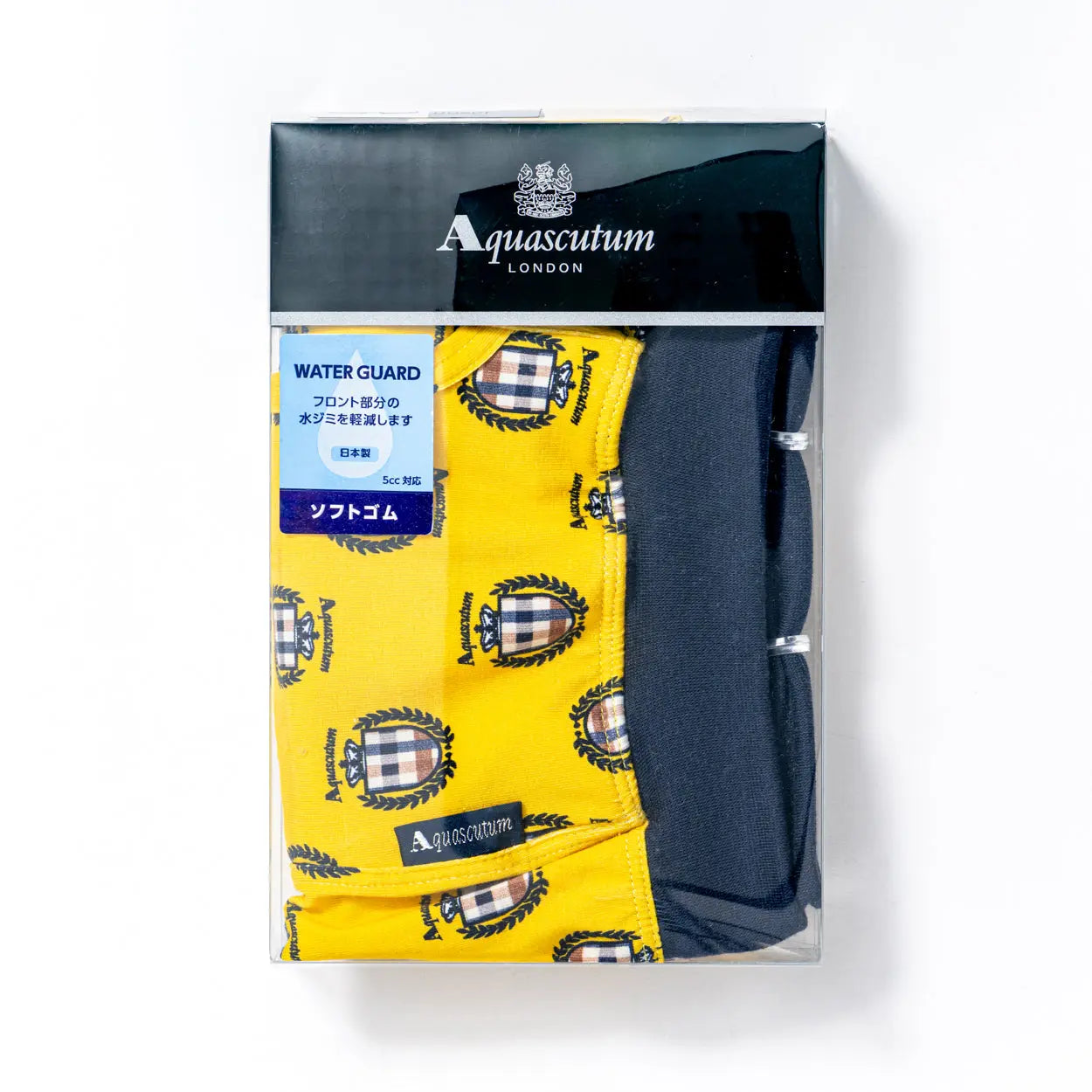 Aquascutum アクアスキュータム ボクサー 26SS ウォーターガード スパンゴム AQエンブレム - パンツ RENOWNINX ONLINE SHOP